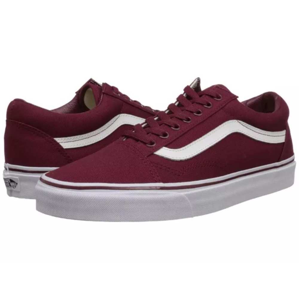Men’s old skool vans new in box DS burgundy